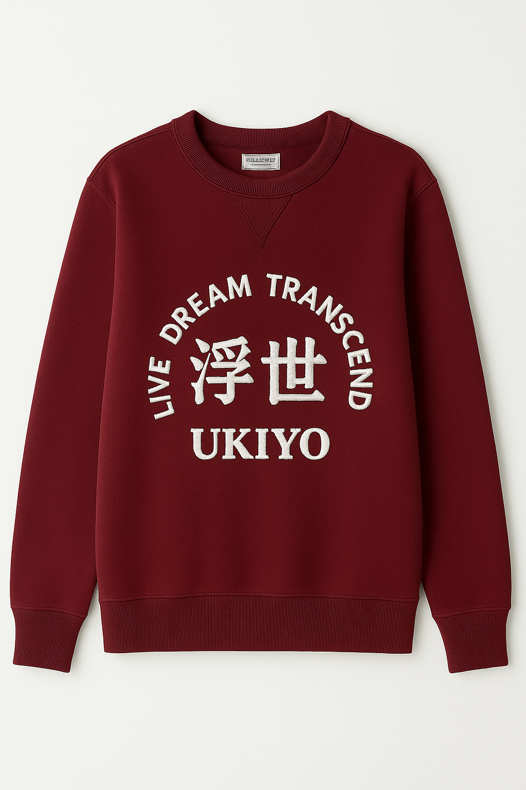 Ukiyo Burgundi Bordada